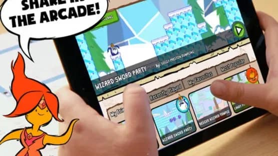 Adventure Time Game Wizard: Draw Your Own Adventure Time Games — Screenshots