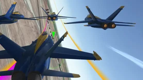 Blue Angels Aerobatic Flight Simulator — Screenshots