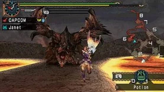 Monster Hunter Freedom Unite — Screenshoty