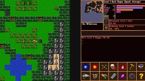 The Curse of Yendor — Screenshoty