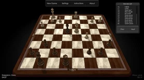 Chess — Screenshoty