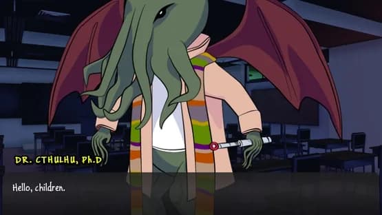 Army of Tentacles: (Not) A Cthulhu Dating Sim — Screenshoty