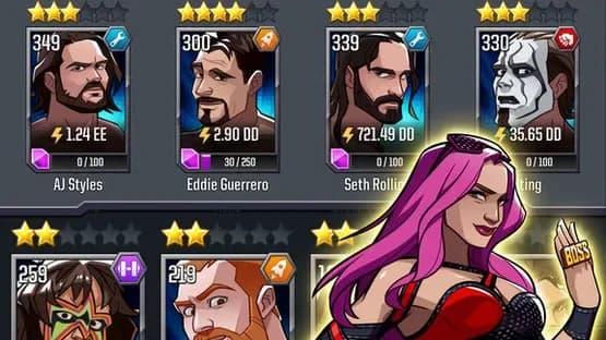WWE Tap Mania — Screenshoty