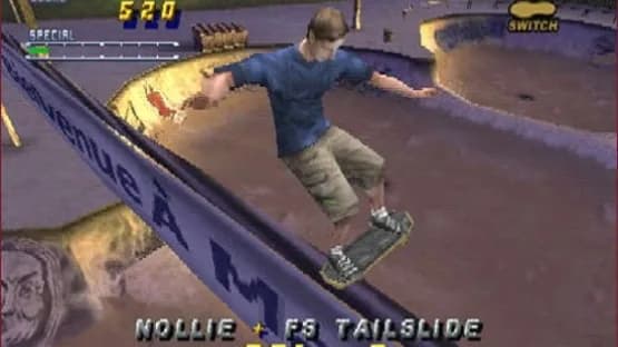 Tony Hawk's Pro Skater 2 — Screenshoty