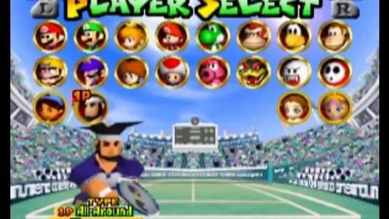 Mario Tennis — Screenshoty