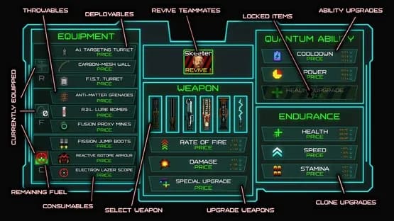Deathpit 3000 — Screenshoty