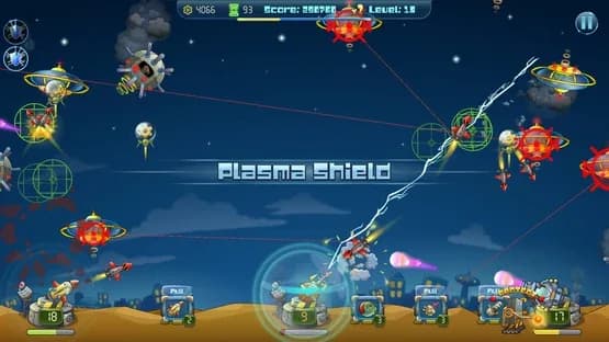 Galactic Missile Defense — Screenshots