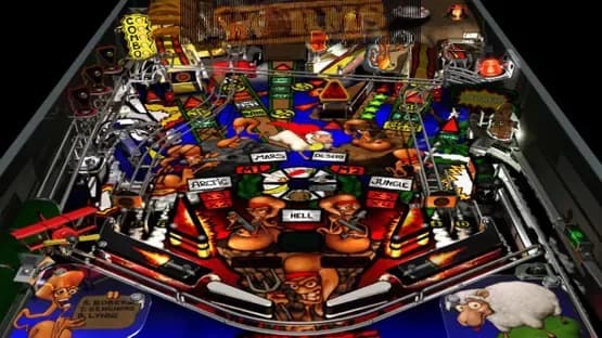 Worms Pinball — Screenshoty