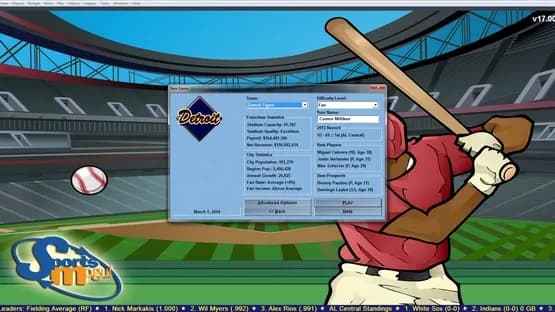 Baseball Mogul 2015 — Screenshoty