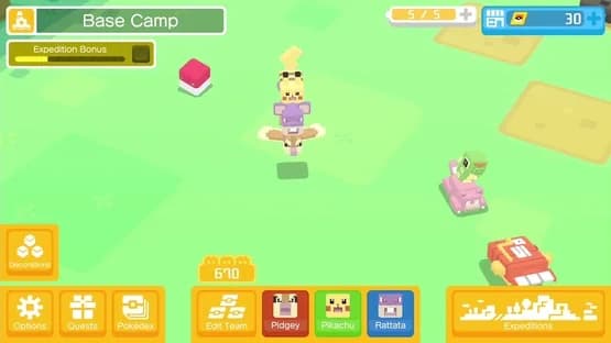 Pokémon Quest — Screenshoty