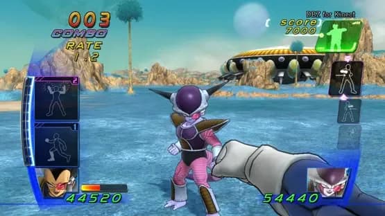 Dragon Ball Z For Kinect — Screenshoty