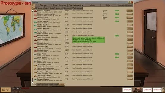 Automobile Tycoon — Screenshoty