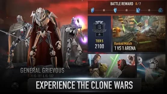 Star Wars: Force Arena — Screenshoty