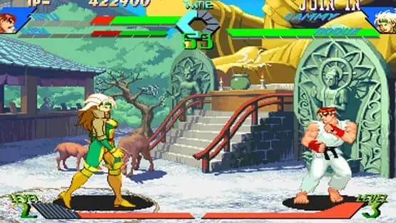 X-Men vs. Street Fighter — Screenshoty