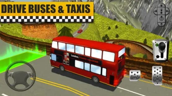 Bus & Taxi Driving Simulator — Screenshoty