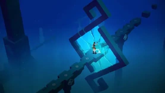 Lara Croft Go: Mirror of Spirits — Screenshoty