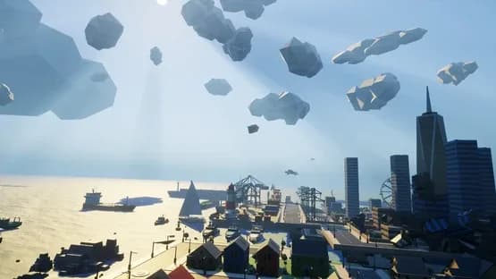 VRobot: VR Giant Robot Destruction Simulator — Screenshoty