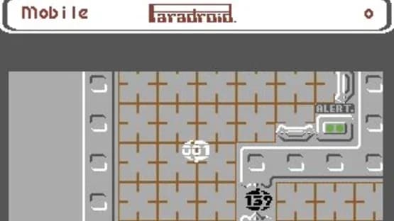 Paradroid — Screenshoty