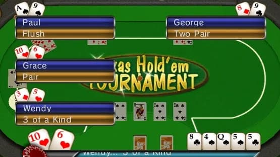 Texas Hold 'em Tournament — Screenshoty