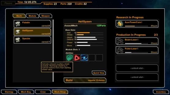 MechCorp — Screenshoty