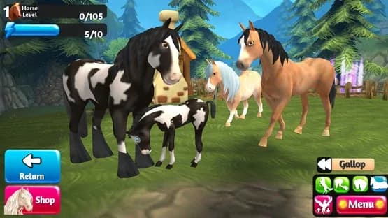 Horse Paradise: My Dream Ranch — Screenshoty
