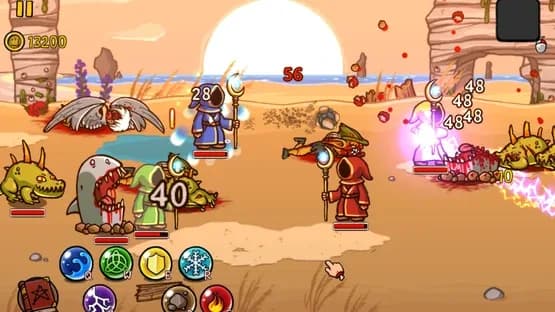 Magicka: Wizards of the Square Tablet — Screenshoty