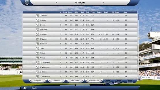 Cricket Captain 2014 — Screenshots
