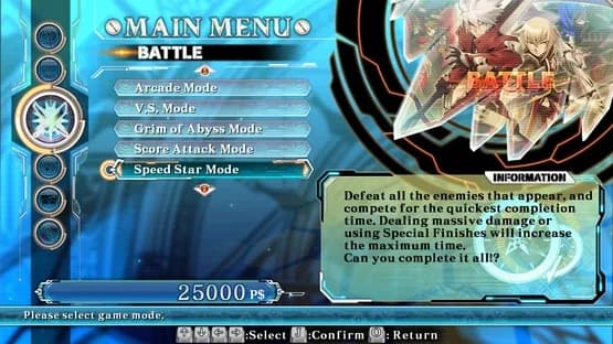 BlazBlue: Central Fiction — Screenshoty