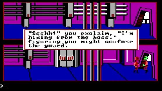 Space Quest: The Sarien Encounter — Screenshoty
