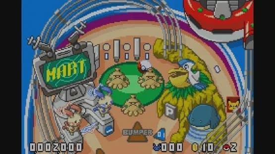Pokémon Pinball: Ruby & Sapphire — Screenshoty