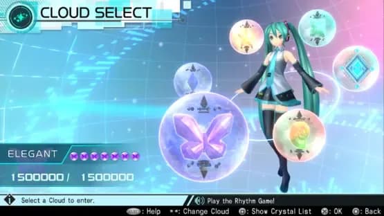 Hatsune Miku: Project Diva X — Screenshoty