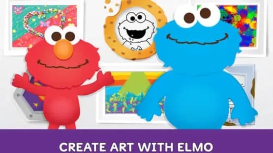 Sesame Street Art Maker — Screenshoty