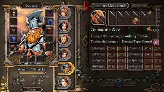 Loren the Amazon Princess — Screenshots