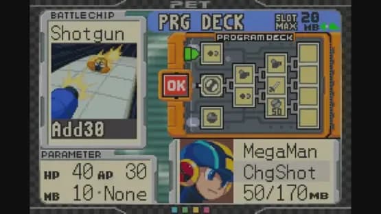 Mega Man Battle Chip Challenge — Screenshoty