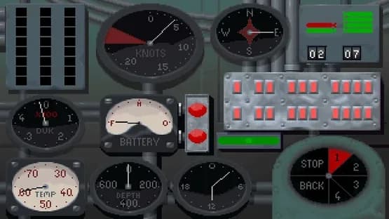 Silent Service II — Screenshoty