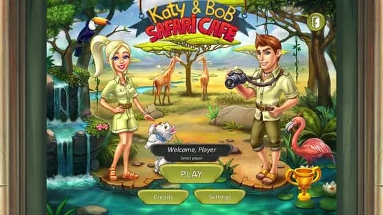 Katy and Bob: Safari Cafe — Screenshoty