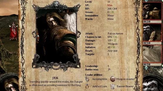 Disciples II: Guardians of the Light — Screenshoty