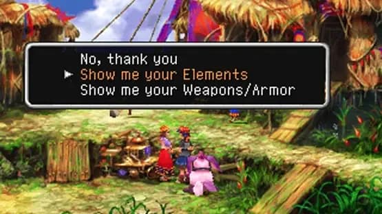 Chrono Cross — Screenshoty