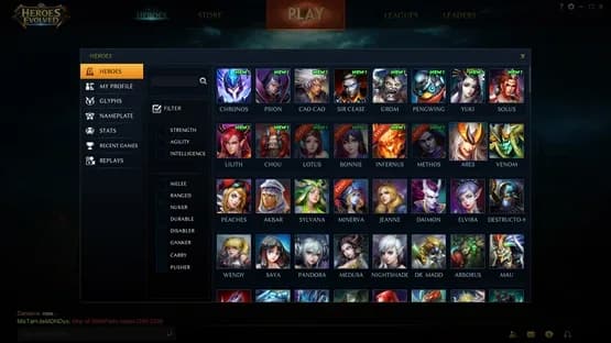 Heroes Evolved — Screenshots