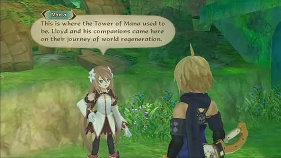 Tales of Symphonia: Dawn of the New World — Screenshoty