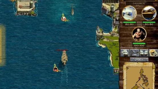 Corsairs: Conquest at Sea — Screenshoty