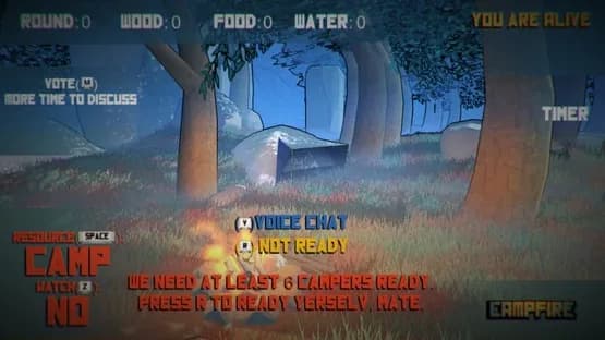 Campfire: One of Us Is the Killer — Screenshoty