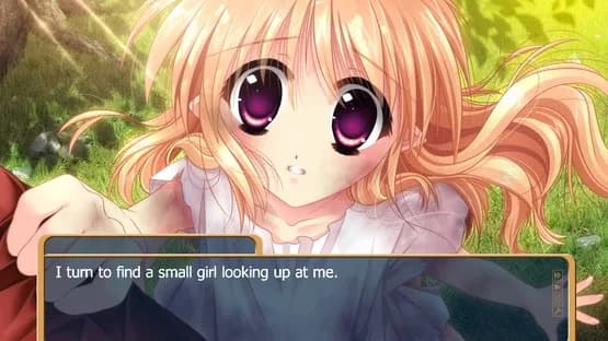 A dragon girl looks up at the endless sky — Screenshoty