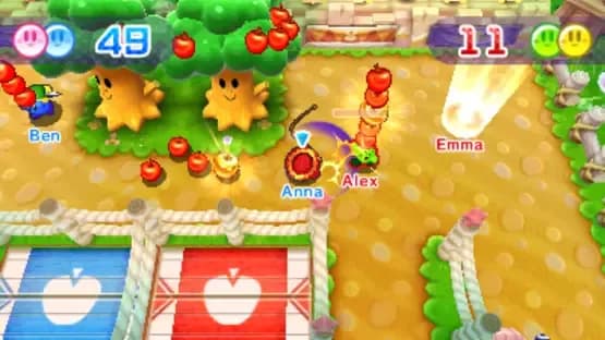 Kirby Battle Royale — Screenshoty