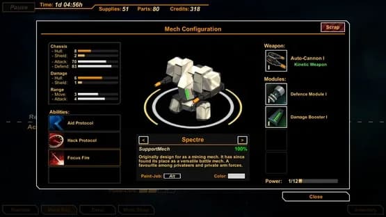 MechCorp — Screenshoty