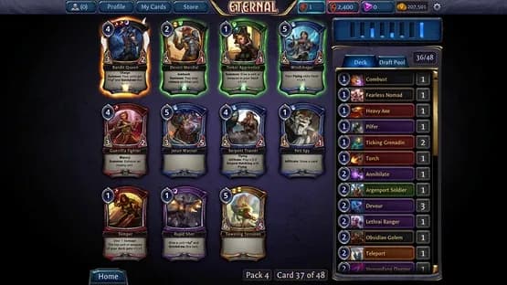 Eternal Card Game — Screenshoty