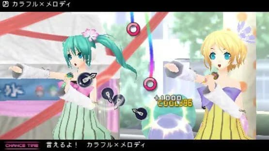 Hatsune Miku: Project Diva 2nd — Screenshoty