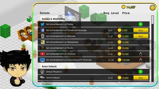 Multishop Tycoon Deluxe — Screenshots