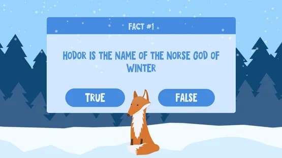 True or False 2 — Screenshots
