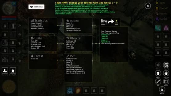 Dark Forester — Screenshoty